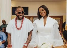 wedding photos of Davido, Chioma ...